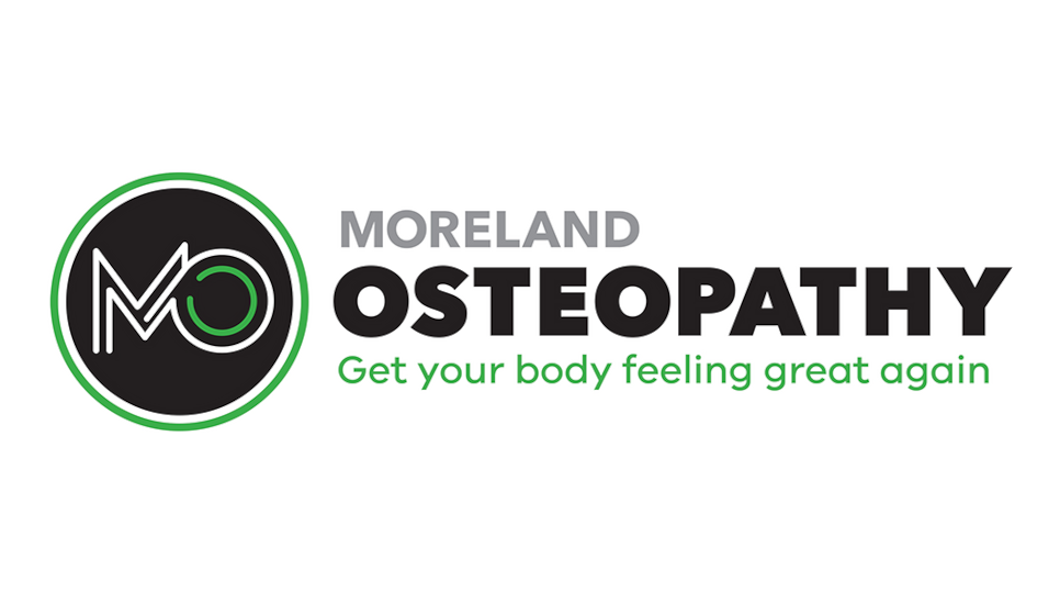 Moreland Osteopathy logo with tagline.